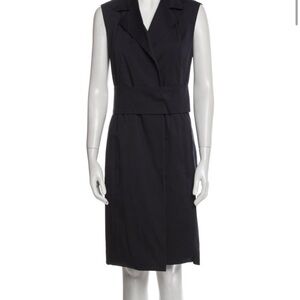 Elegant Navy Sies Marjan Sleeveless Dress
